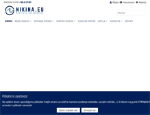 Tablet Screenshot of nikina.eu